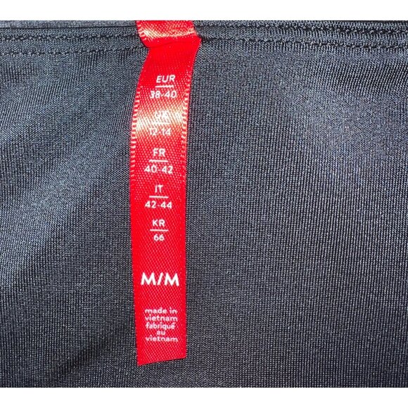 Spanx Black Faux Leather High-Waisted Leggings Medium - Picture 4 of 4